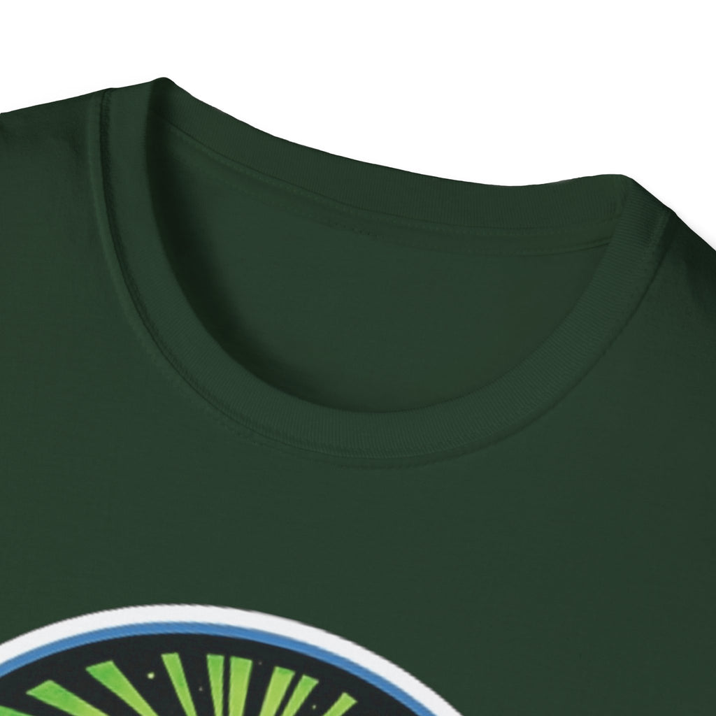 UFO Abduction T-Shirt – Neon Alien Spaceship Graphic Tee