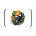 Tropical Toucan Desk Mat — Vibrant Bird & Jungle Mouse Pad
