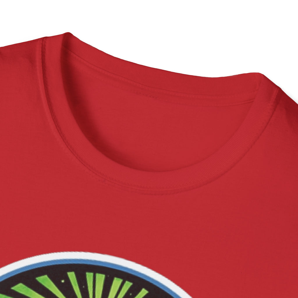 UFO Abduction T-Shirt – Neon Alien Spaceship Graphic Tee