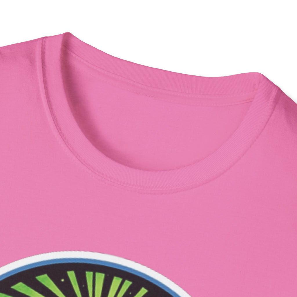 UFO Abduction T-Shirt – Neon Alien Spaceship Graphic Tee