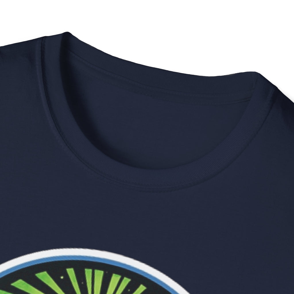 UFO Abduction T-Shirt – Neon Alien Spaceship Graphic Tee