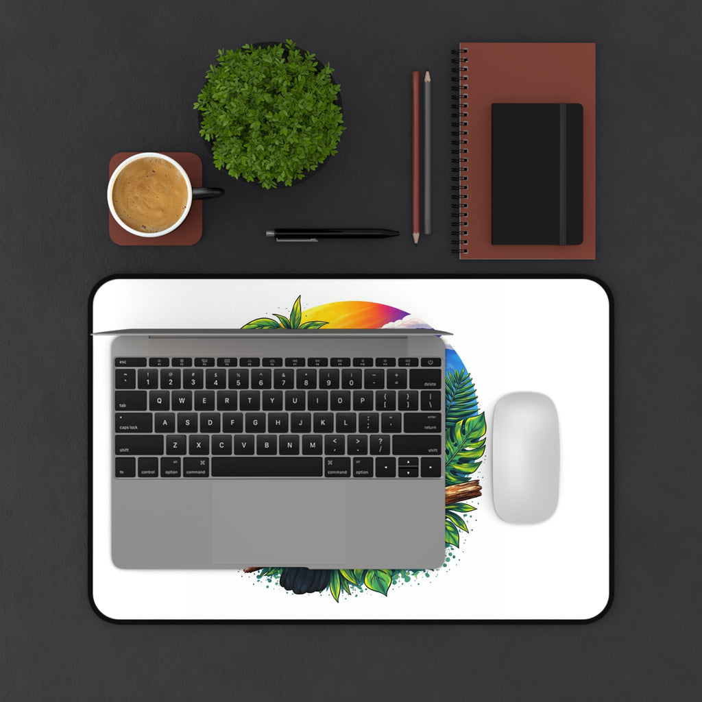 Tropical Toucan Desk Mat — Vibrant Bird & Jungle Mouse Pad