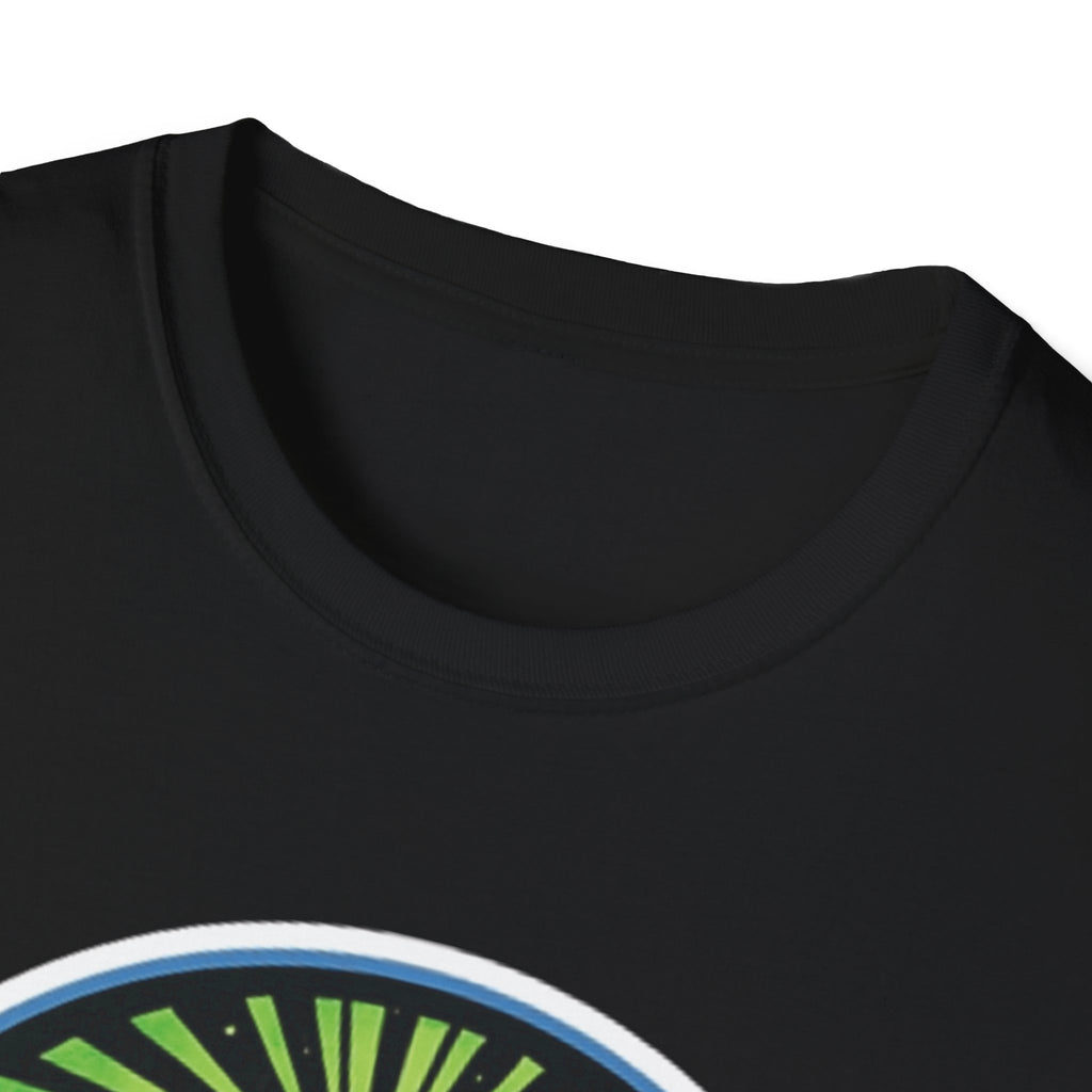 UFO Abduction T-Shirt – Neon Alien Spaceship Graphic Tee